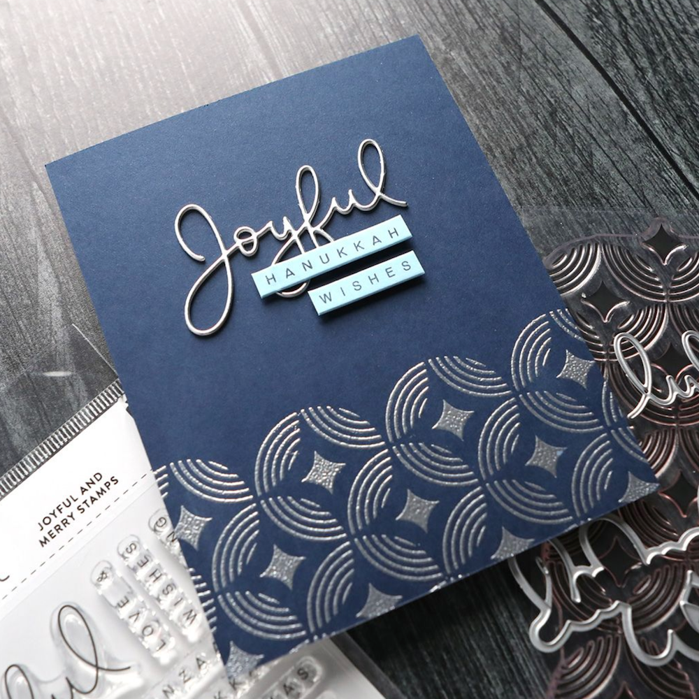 Concord & 9th Kristina Werner Joyful and Merry Stamp and Die Bundle