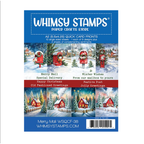 Whimsy Stamps Merry Mail Quick Card Fronts wsqcf-38