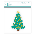 Trinity Stamps Tiny Snowman Christmas Tree Elf and Santa Die Bundle