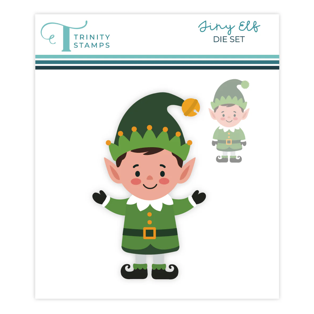 Trinity Stamps Tiny Snowman Christmas Tree Elf and Santa Die Bundle