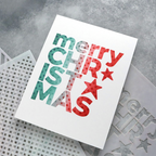 Concord & 9th Kristina Werner Simple Christmas Stamp Die and Stencil Bundle