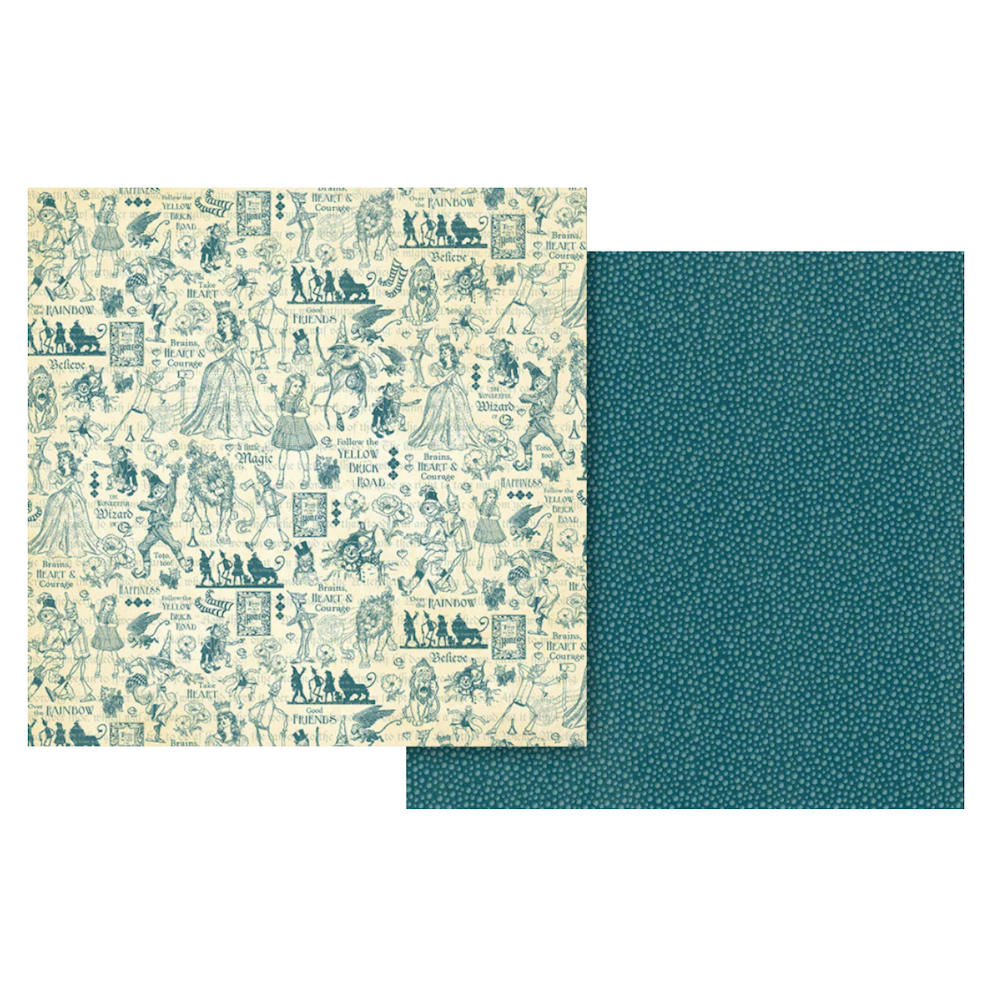 Graphic 45 Wonder Of OZ 8 x 8 Paper Pad 4503120