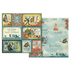 Graphic 45 Wonder Of OZ 8 x 8 Paper Pad 4503120