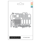 Concord & 9th City Block Stamp Die and Stencil Bundle