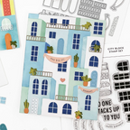Concord & 9th City Block Stamp Die and Stencil Bundle