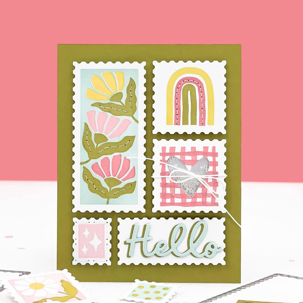 Concord & 9th Sending Joy Stamp and Die Bundle
