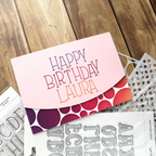 Concord & 9th Kristina Werner Lucky Alpha Stamp and Die Bundle
