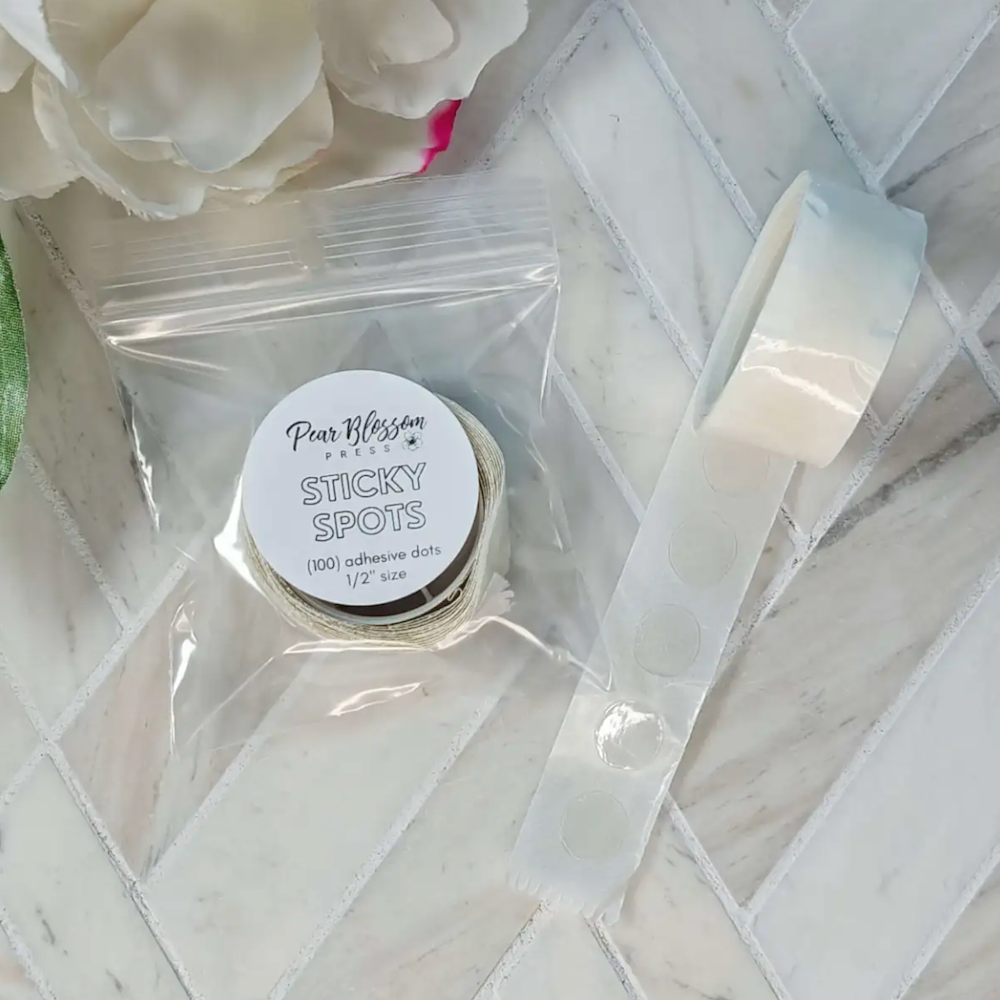 Pear Blossom Press Sticky Spots Adhesive Roll