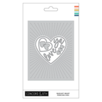 Concord & 9th Radiant Heart Stamps and Dies Bundle