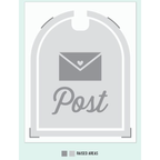 Concord & 9th Happy Mail Embossing Folder 12410
