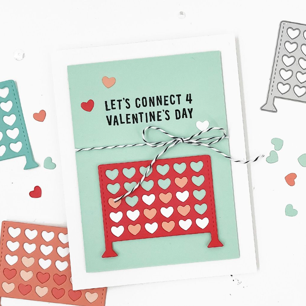 Concord & 9th Love Games Stamps and Dies Bundle