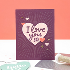 Concord & 9th Radiant Heart Stamps and Dies Bundle