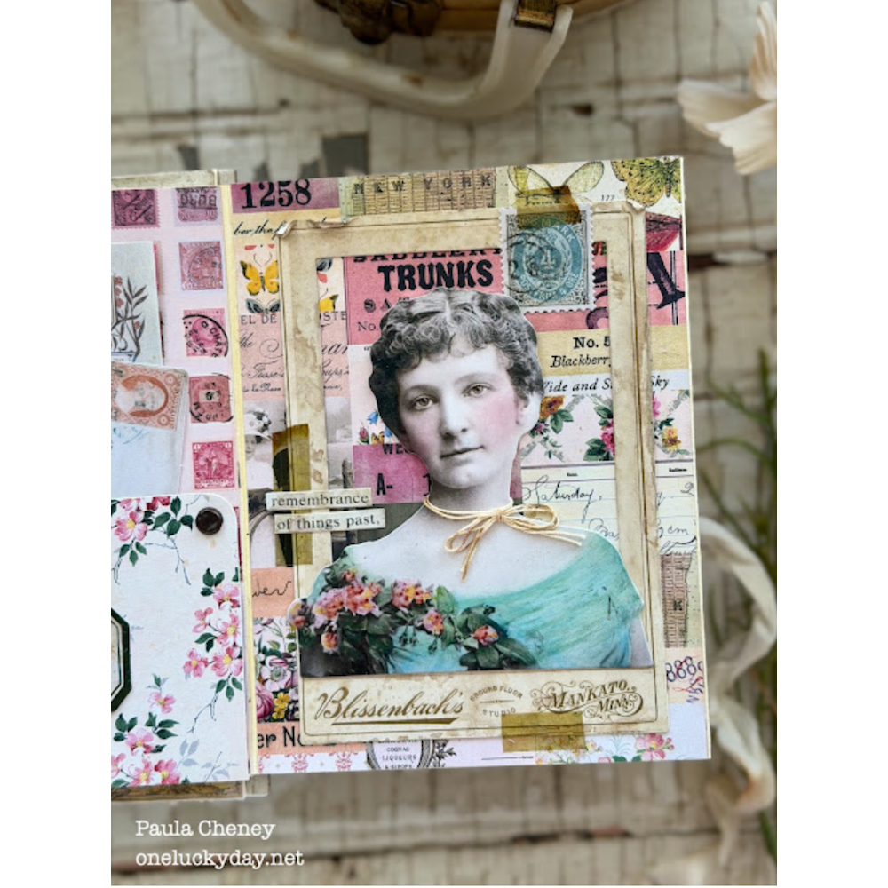 Tim Holtz idea-ology Pink 8 x 8 Palette Paper Collection th94469
