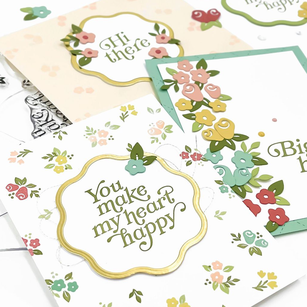Concord & 9th Heirloom Turnabout Stamps and Dies Bundle