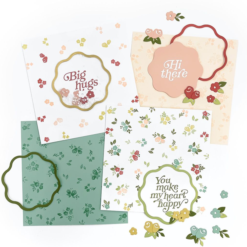 Concord & 9th Heirloom Turnabout Stamps and Dies Bundle