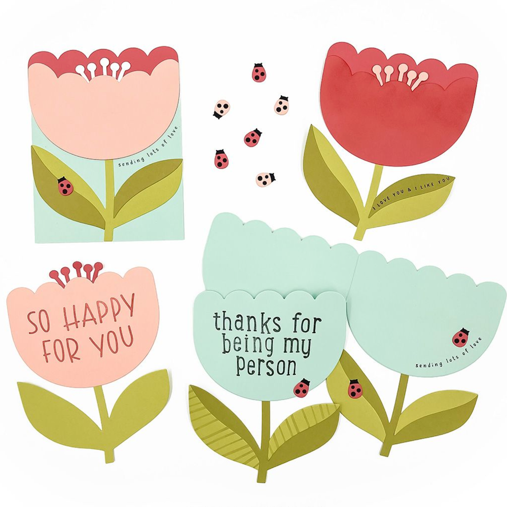 Concord & 9th Scalloped Petals Stamps and Dies Bundle