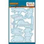 Dare 2B Artzy Grace is Enough Stamps and Dies Bundle