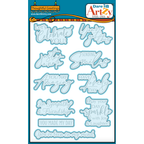 Dare 2B Artzy Thoughtful Greetings Stamps and Dies Bundle