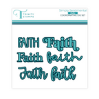 Trinity Stamps Simply Sentimental Faith Stamps and Dies Bundle