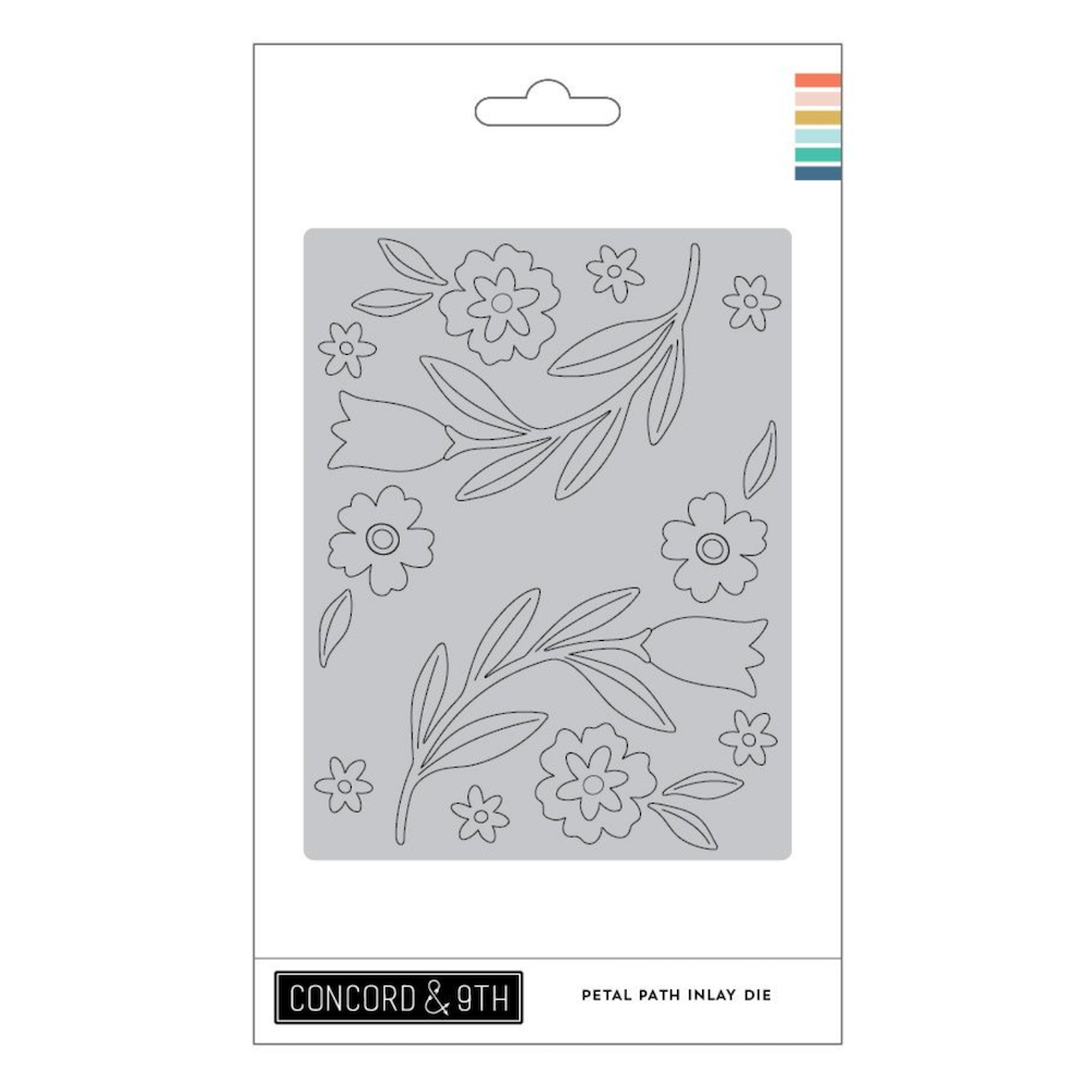 Concord & 9th Petal Path Stamps and Dies Bundle