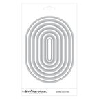 Concord & 9th Kristina Werner A2 and A7 Oval Basics Dies Bundle