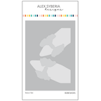 Alex Syberia Designs Bow Shoes Press Plate and Stencils Bundle