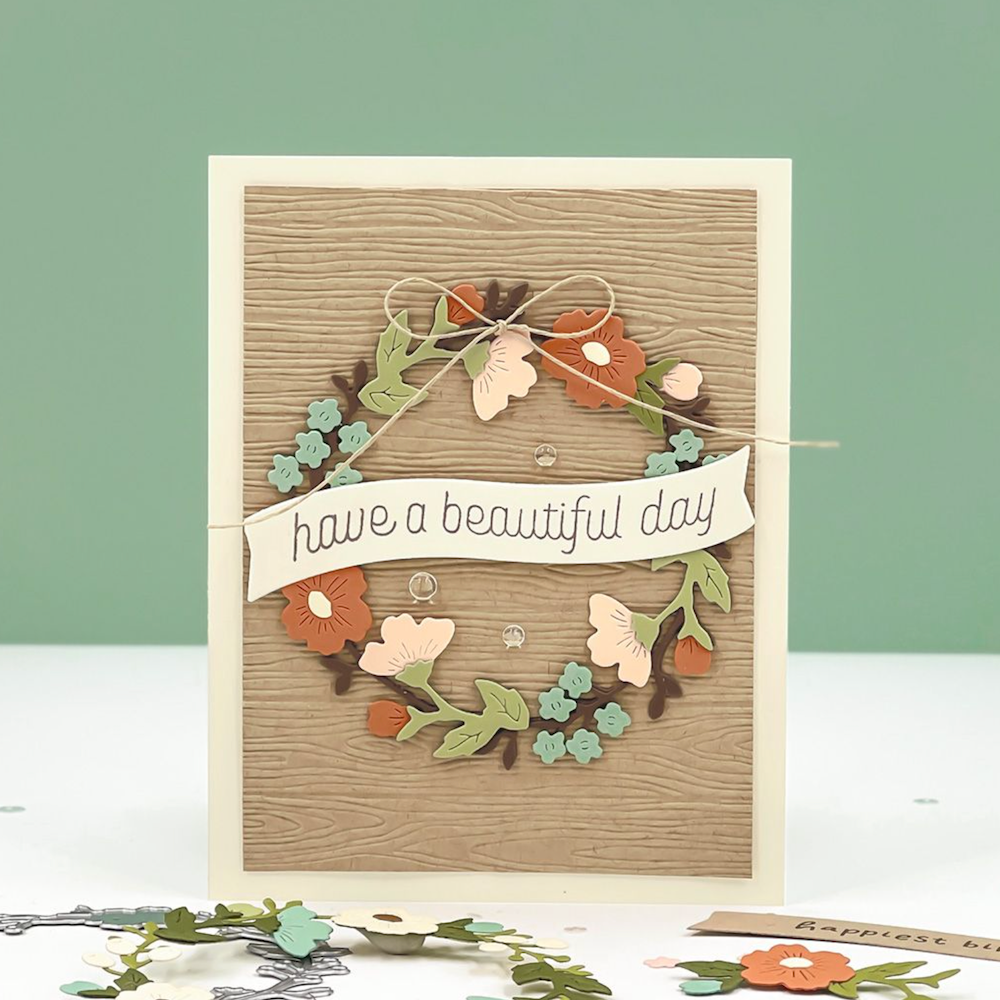 Concord & 9th Briar & Blooms Stamps and Dies Bundle