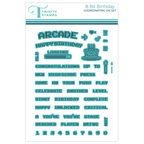 Trinity Stamps 8-Bit Birthday Stamps and Dies Bundle