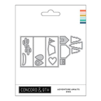 Concord & 9th Adventure Awaits Stamps Dies and Stencils Bundle