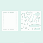 Concord & 9th Adventure Awaits Stamps Dies and Stencils Bundle