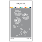 Alex Syberia Designs Floral Trio Press Plate Stencils and Dies Bundle