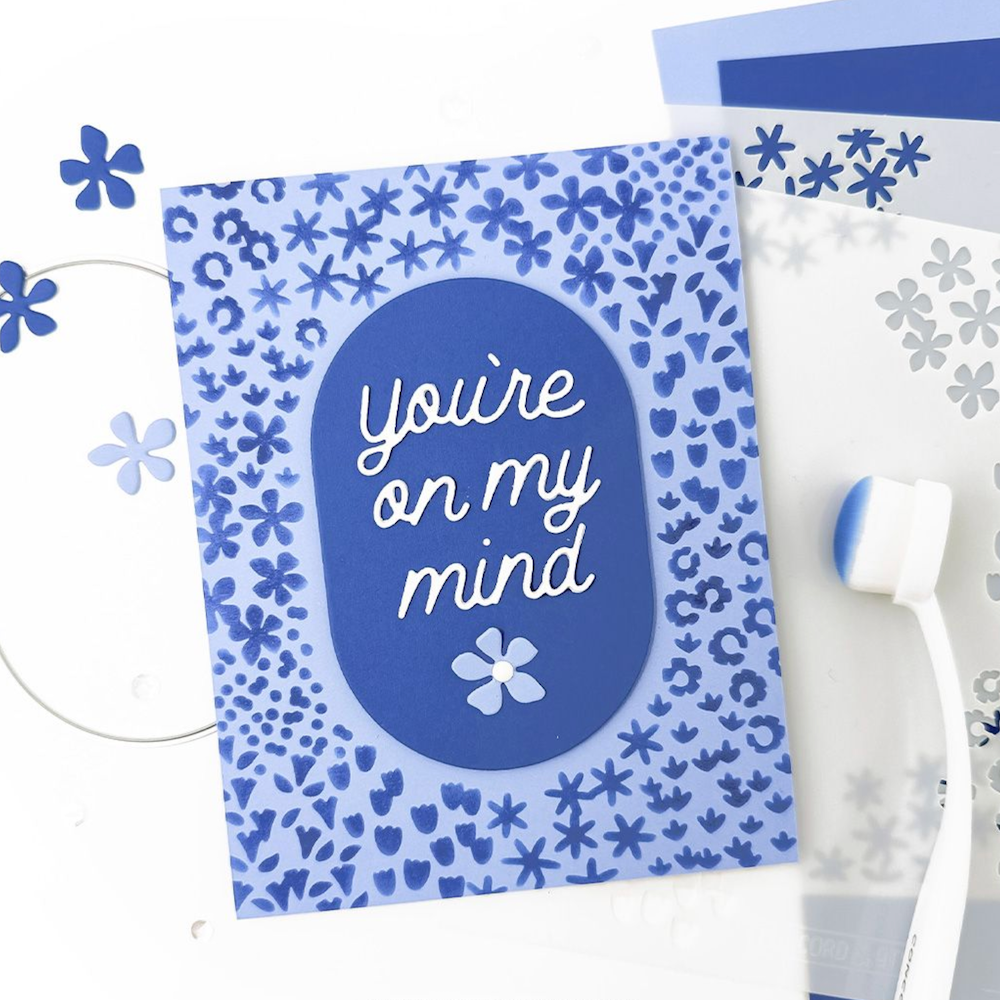 Concord & 9th Around the Garden Stencils and Dies Bundle
