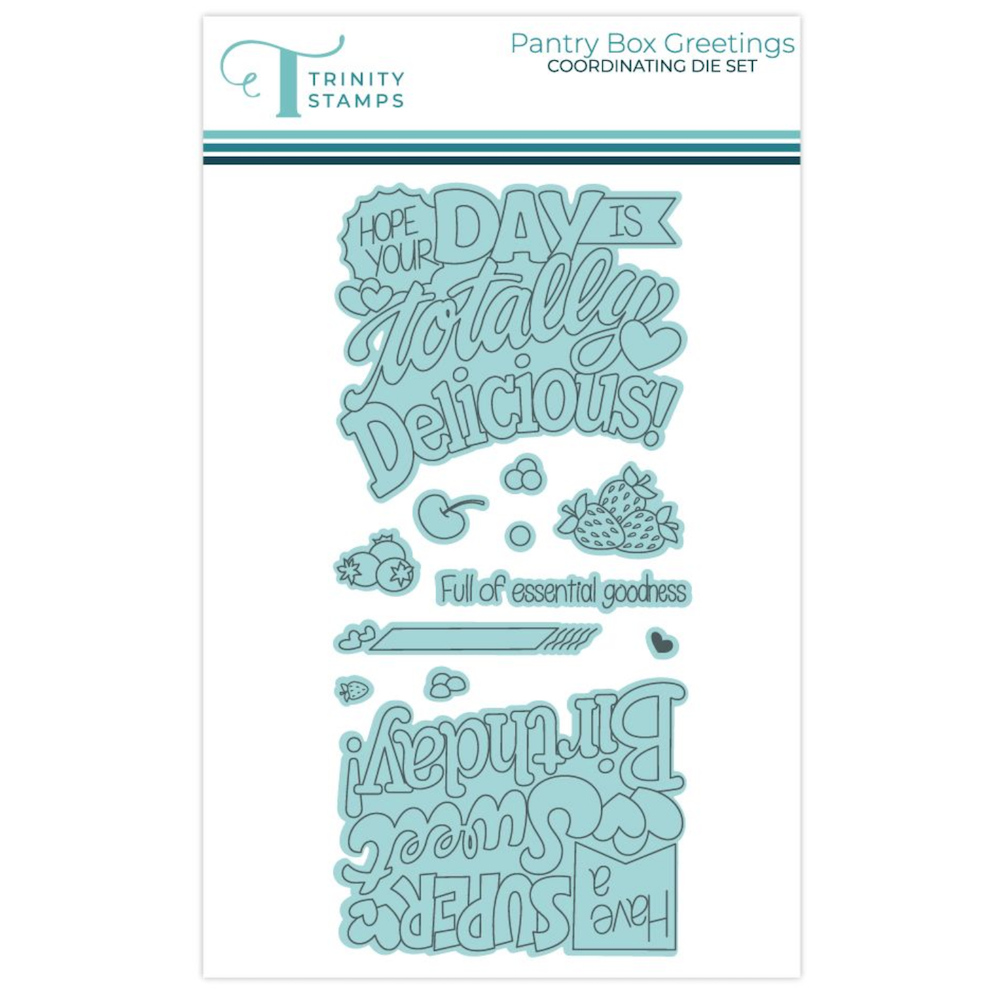 Trinity Stamps Pantry Box Greetings Stamps and Dies Bundle