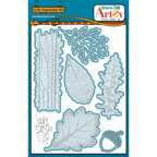 Dare 2B Artzy Earthy Impressions Stamps and Dies Bundle
