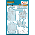 Dare 2B Artzy Renew & Flourish Stamps and Dies Bundle
