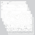 Concord & 9th Kristina Werner Retro Flowers Stamps Dies and Stencils Bundle