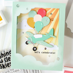 Concord & 9th Clear Skies Stamps Dies and Stencils Bundle