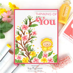 Simon Says Stamps and Dies Rain or Shine set950rs Rain or Shine Thinking of You Card | color-code:ALT09