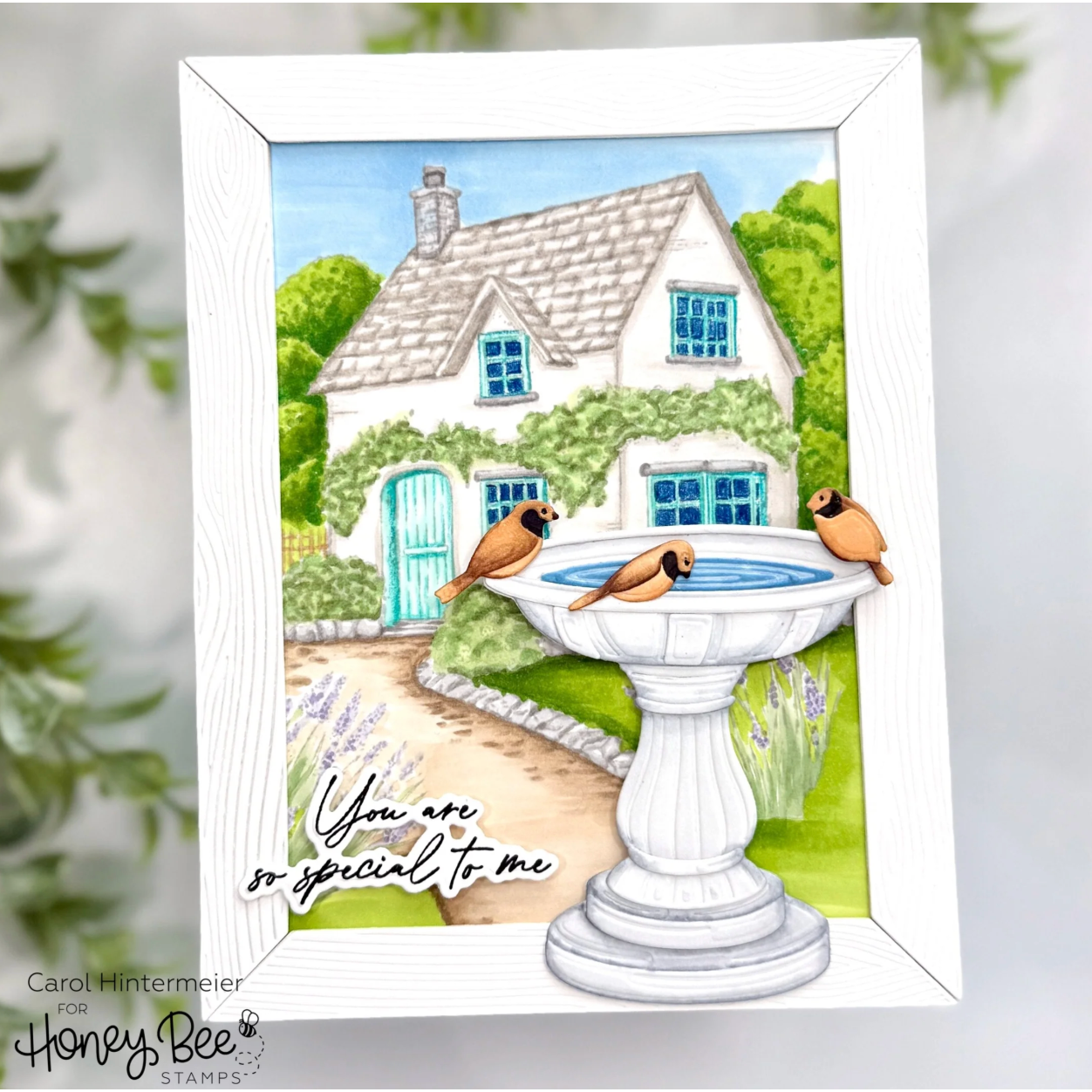 Honey Bee So Special Dies hbds-642* Special To Me Card | color-code:ALT01