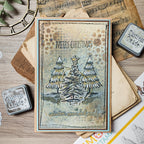 Simon Says Stamp Scribbly Christmas Wafer Dies 249sss Christmas Card