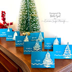 Tim Holtz Scribbly Christmas Stamps with Simon Says Stamp Dies Bundle setsc25 Christmas Place Cards | color-code:ALT03