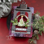 Tim Holtz Scribbly Christmas Stamps with Simon Says Stamp Dies Bundle setsc25 Christmas Mixed Media | color-code:ALT05
