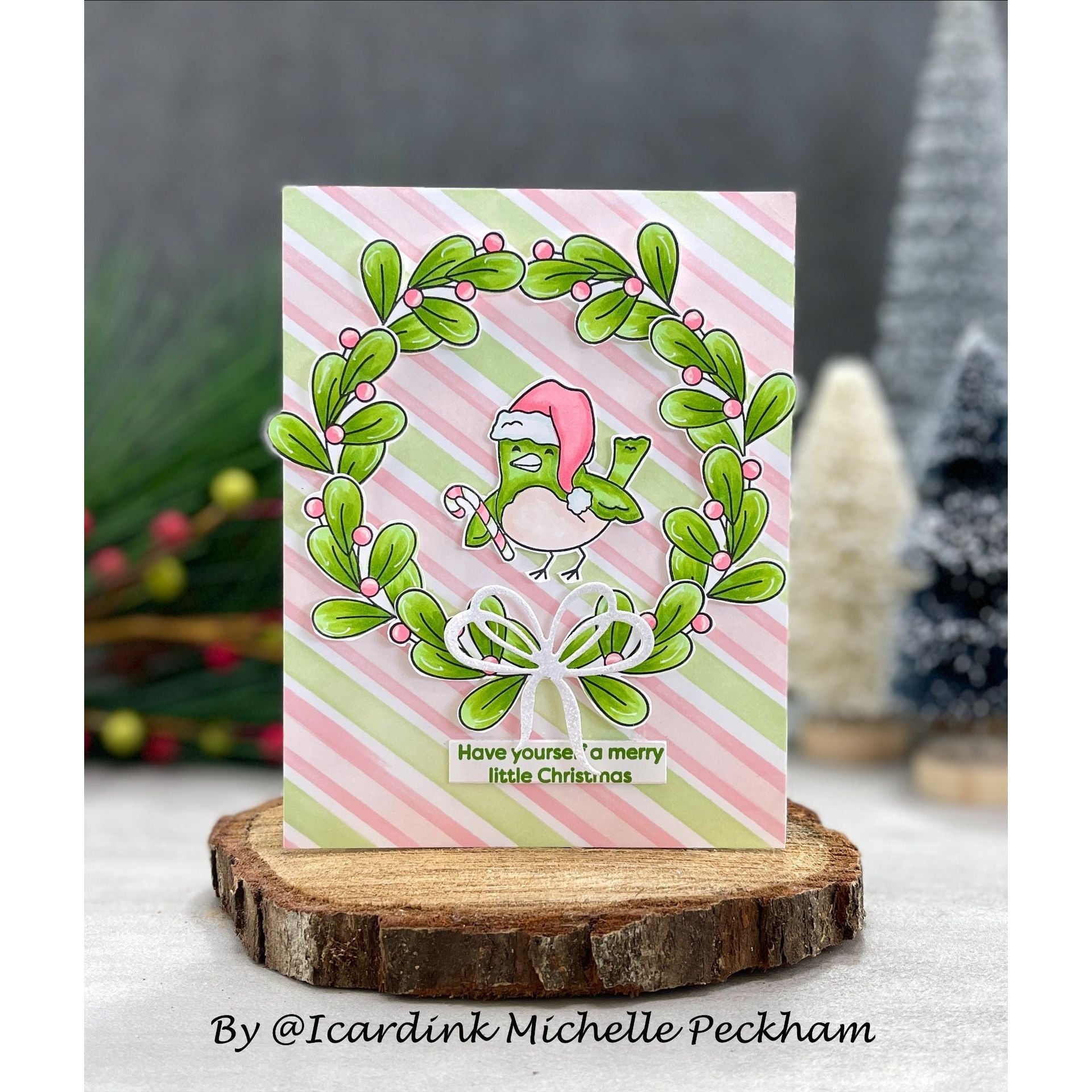 Simon Says Stamp Season's Tweetings Wafer Dies sssd112913c All The Joy Christmas Card