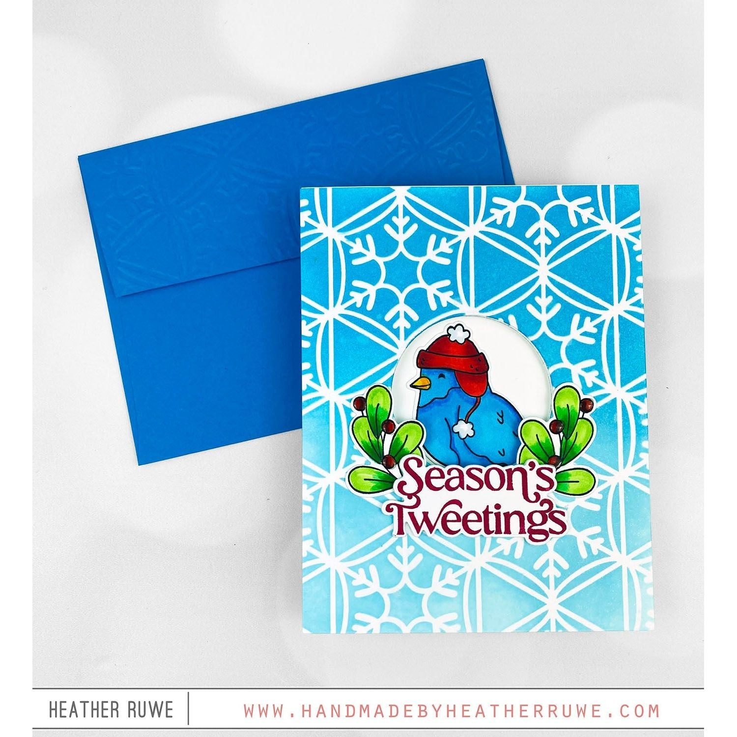 Simon Says Stamps And Dies Season's Tweetings set695st All The Joy Christmas Card | color-code:ALT01