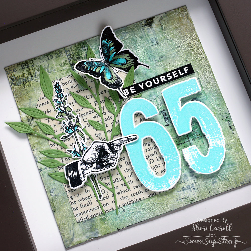 Tim Holtz Distress Embossing Glaze Salvaged Patina Ranger tde73871 Be Yourself Mixed Media | color-code:ALT96