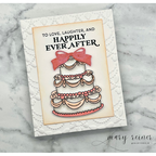 Simon Says Stamp She Said Yes Wafer Dies 1335sdc You Are My Favorite Wedding Card 