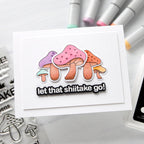 CZ Design Oh Shiitake Wafer Dies czd253c To Love Encouragement Card | color-code:ALT06