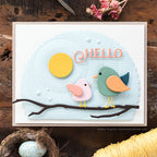 Simon Says Stamp Showboat Hello Wafer Dies s1025 Friend Like You Hello Card | color-code:ALT01