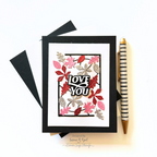 Simon Says Stamp Showboat Love You Wafer Dies s1026 STAMPtember Love You Card