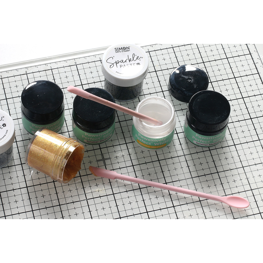 Simon Says Stamp Silicone Mini Spatula and Spoon st0185 DieCember